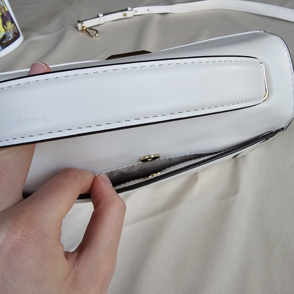 MICHAEL KORS Whitney White Medium Leather Satchel - Picture 6 of 13